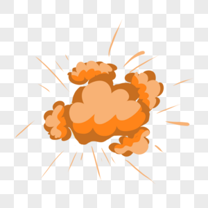 爆竹爆炸云朵棕色图片图片