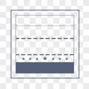 图标蓝色五角星虚线图片图片