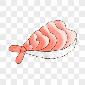 美味龙虾可爱寿司图片