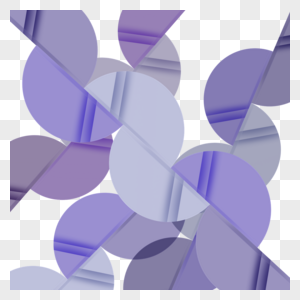 紫色半圆几何渐变彩色抽象边框图片