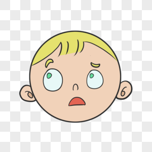 可爱卡通婴儿头像表情包图片