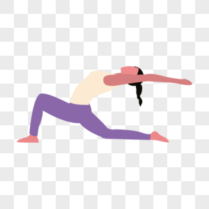 扩胸伸展女士瑜伽动作图片