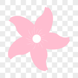 风车形状可爱粉色樱花图片