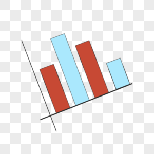 彩色数据条科学教育元素剪贴画图片