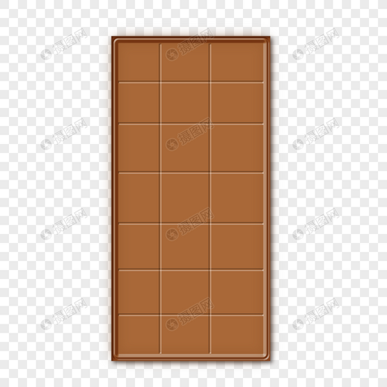 矩形写实巧克力图片