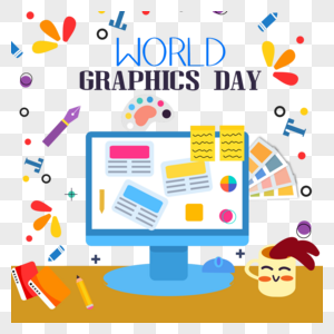 世界图形日电脑图片