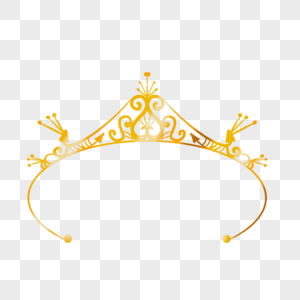金色华丽美丽的皇冠图片