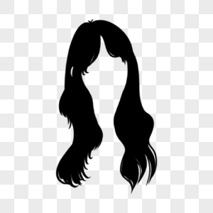 黑色发型装扮女长发发型图片