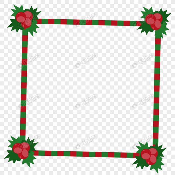 圣诞节矢量边框素材图片