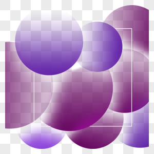 紫色圆形抽象商务边框图片