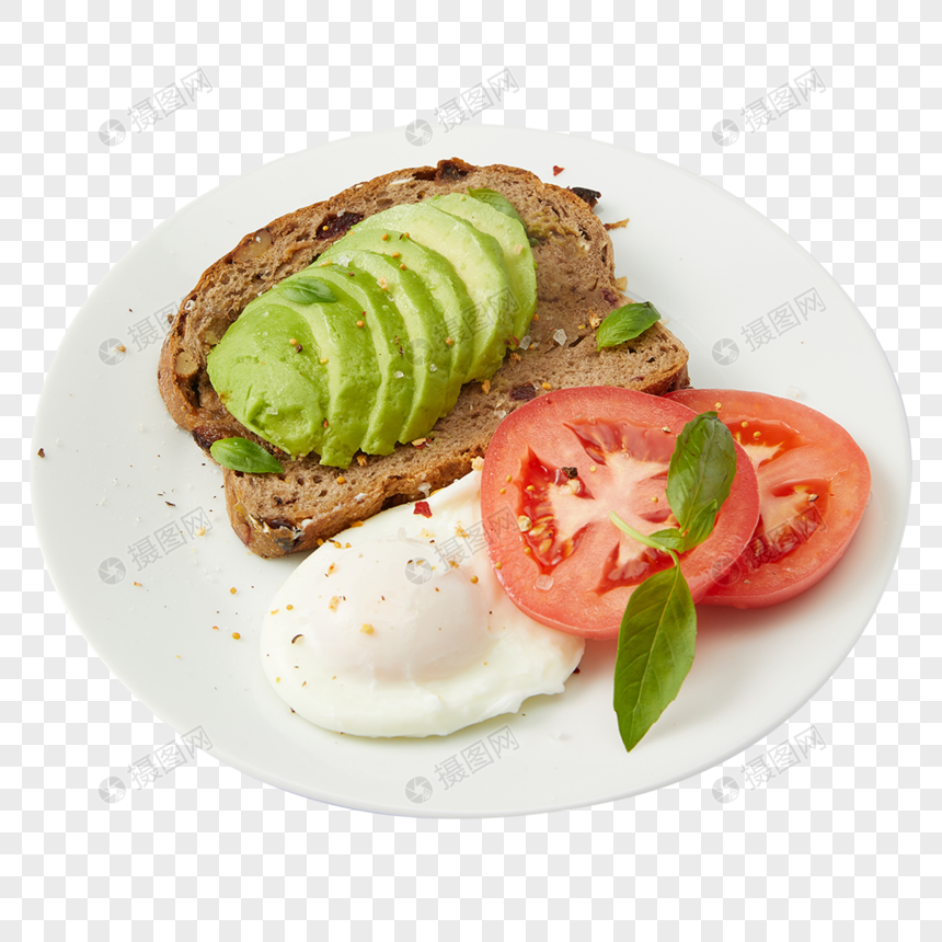 健康的轻食早餐图片