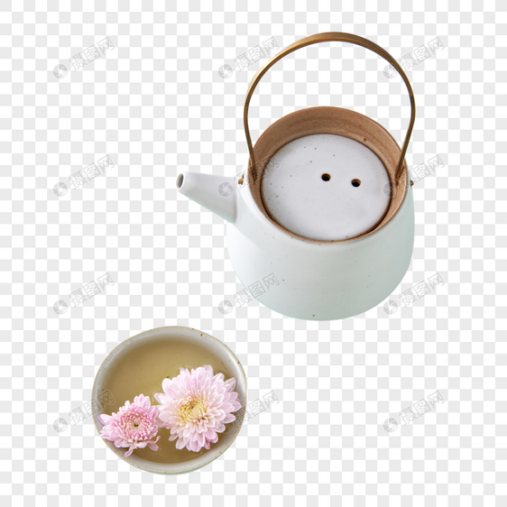 小雏菊花茶图片