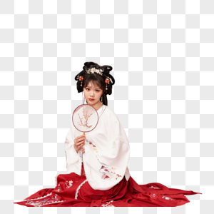 国风传统文化古装美女形象图片