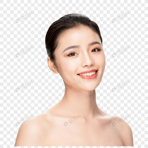 年轻美女美妆医美整形图片