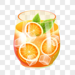 一杯橙汁一杯橙汁高清图片