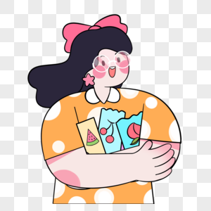 抱在一起的男女元素素材