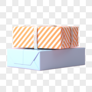 C4D创意礼物盒图片