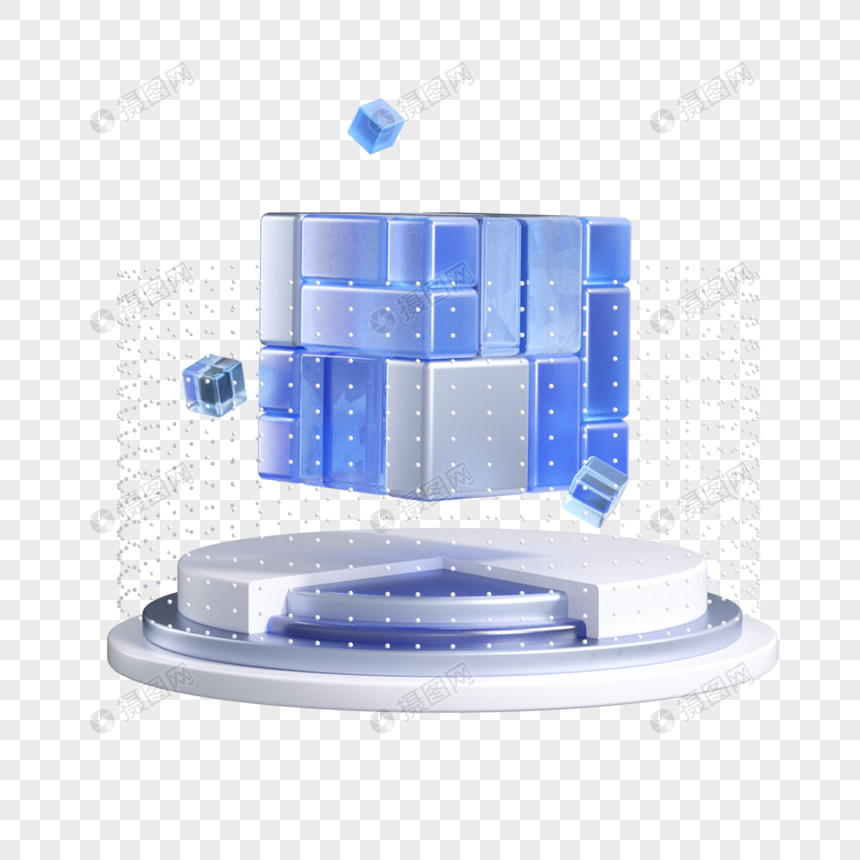 3D立体科技风质感图标元素素材下载-正版素材402395758-摄图网