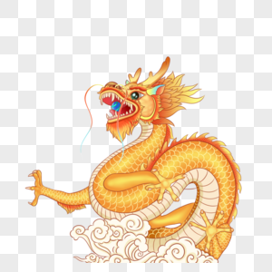 天 空飞龙在天素材