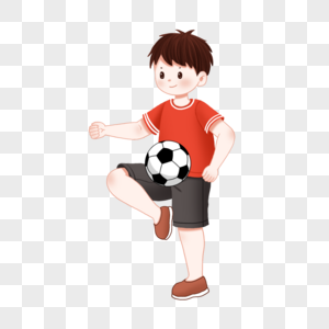 儿童节玩足球的小孩图片