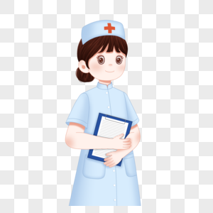 护士节女护士卡通人物高清图片