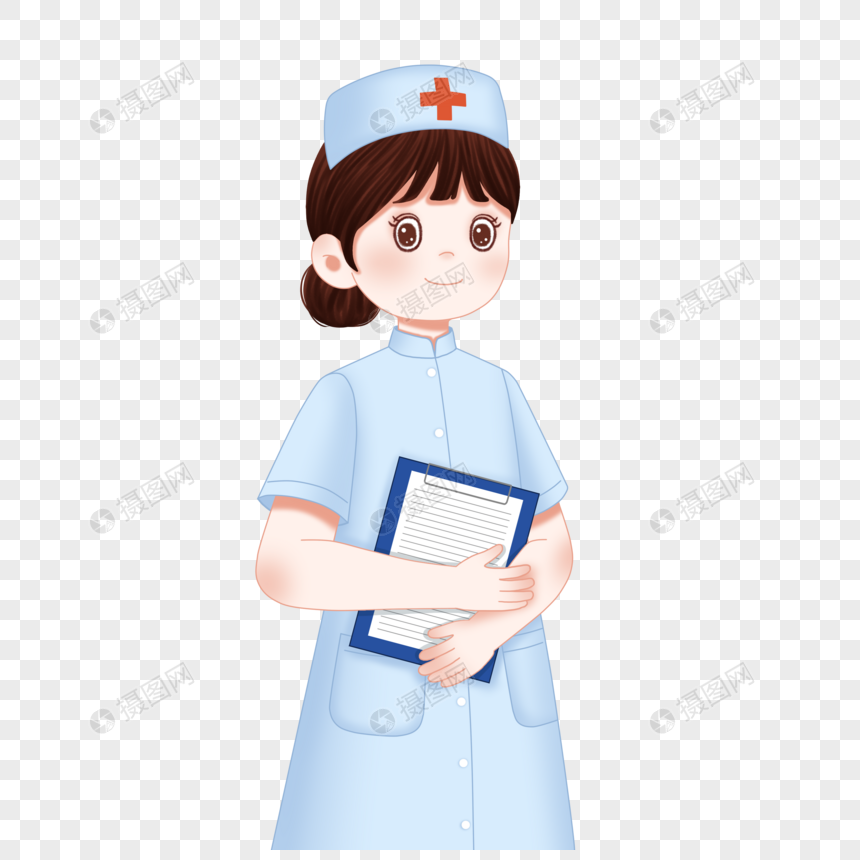 护士节女护士卡通人物图片