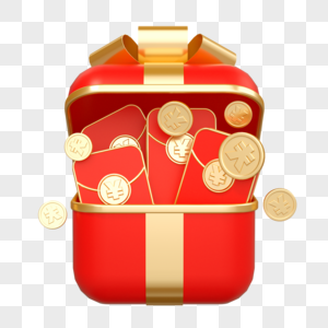 优惠礼盒红包高清图片