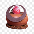 法式巧克力蛋糕甜品图片