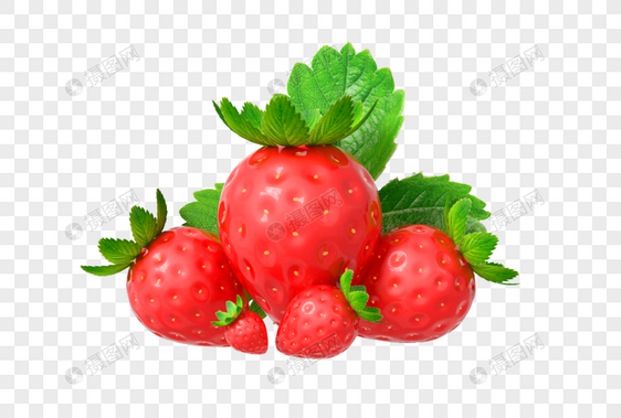 立体草莓图片