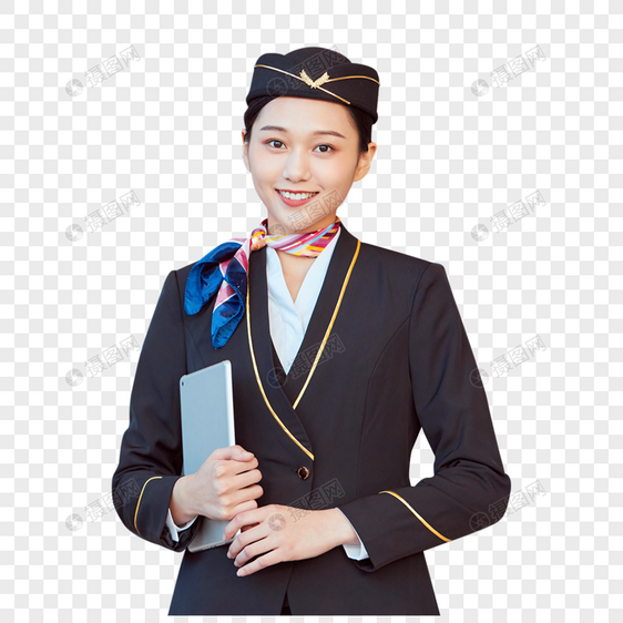 机场空姐空乘服务形象图片