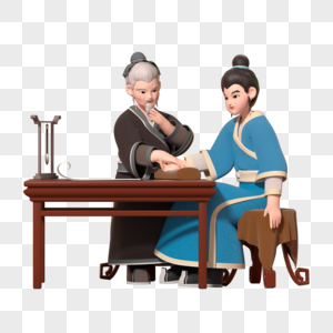 中医卡通图片_中医卡通素材_中医卡通高清图片_摄图网图片下载