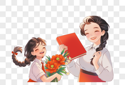 小老师卡通图片_小老师卡通素材_小老师卡通高清图片_摄图网图片下载