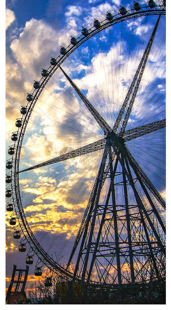 摩天轮手机壁纸