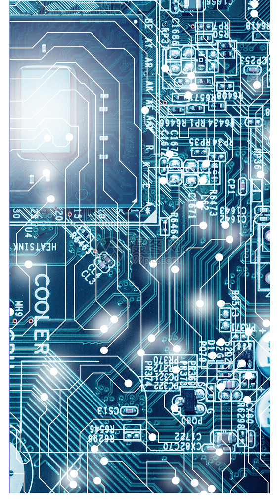 电路板手机壁纸