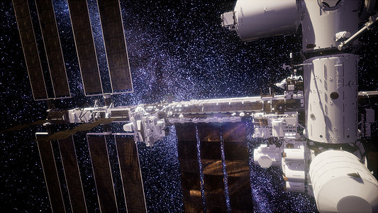 外层国际站这幅图像的元素由美国宇航局提供国际站外层图片