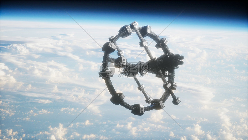 地球外层站这幅图像的元素由美国宇航局提供地球外层站ISS图片