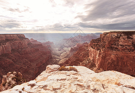 美国亚利桑那州大峡谷的风景如画美丽的自然背景图片