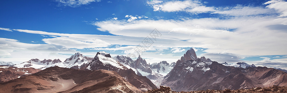 阿根廷南部的巴塔哥尼亚景观图片