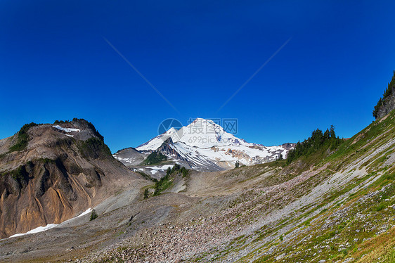 夏季贝克山休闲区图片