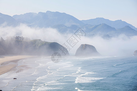 加农滩,俄勒冈州海岸,美国图片