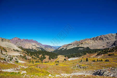 科罗拉多岩石山的山脉景观,科罗拉多州,美国图片