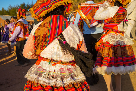 蒂蒂喀卡地区正宗秘鲁舞蹈图片