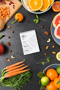健康饮食,食物饮食笔记本,水果蔬菜石板桌面营养价值笔记本,水果蔬菜图片