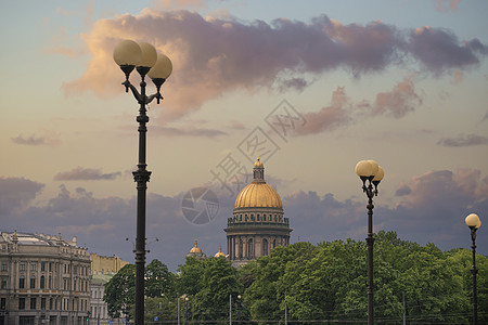 圣艾萨克大教堂圣彼得堡最大的东正教教堂图片