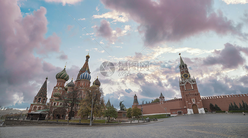 克里姆林宫莫斯科的红色广场俄罗斯图片