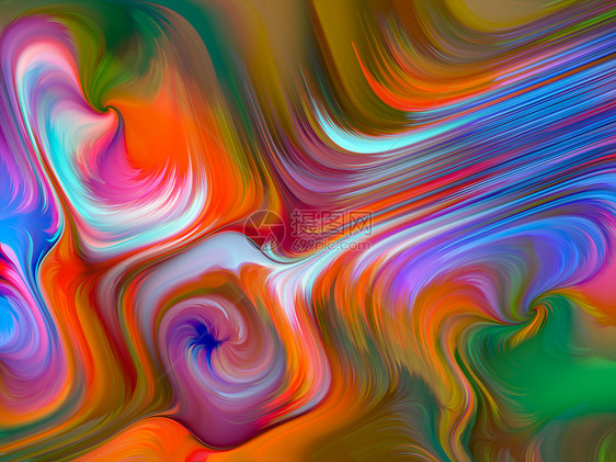 五颜六色的背景液体屏幕系列背景由充满活力的色调梯度的艺术,技术项目成图片