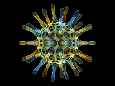 分形病系列三维渲染半透明彩色病粒子的健康,covid19,感染,疾病冠状病流行图片