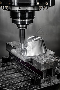 金工数控铣床切割金属现代加工技术图片