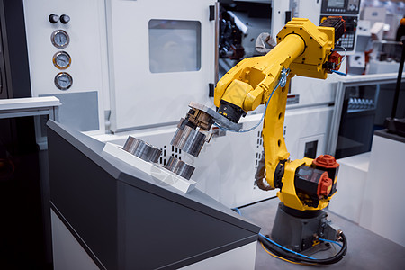 机器人手臂生产线现代工业技术自动化生产单元图片