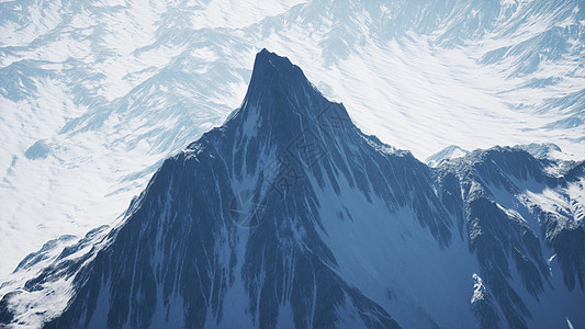阿尔卑斯山的山脉景观空中空中阿尔卑斯山脉图片